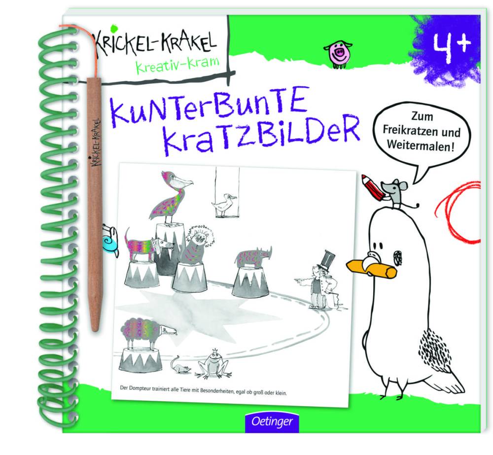 Kritzelbuch, Activitybuch, Machbuch