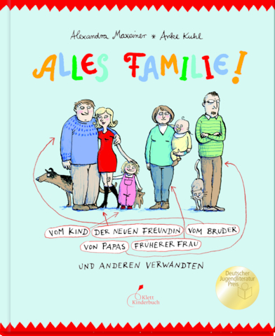Alexandra Maxeiner, Anke Kuhl, Kinderbuch, Familienkonstellationen, geschieden, verheiratet, Patchwork