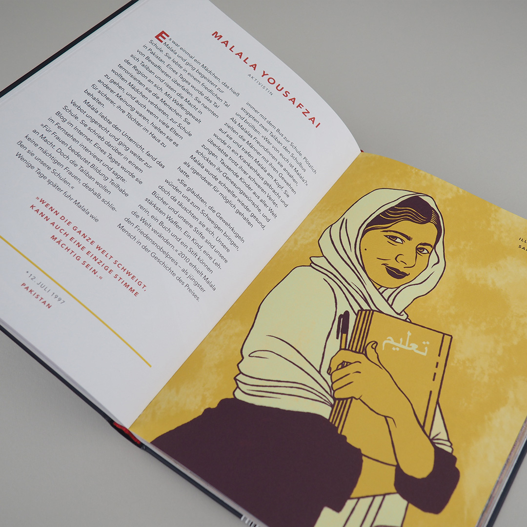 Malala Yousafzai, Feminismus, Feminist, Sachbuch, Mädchen, starke Frauen