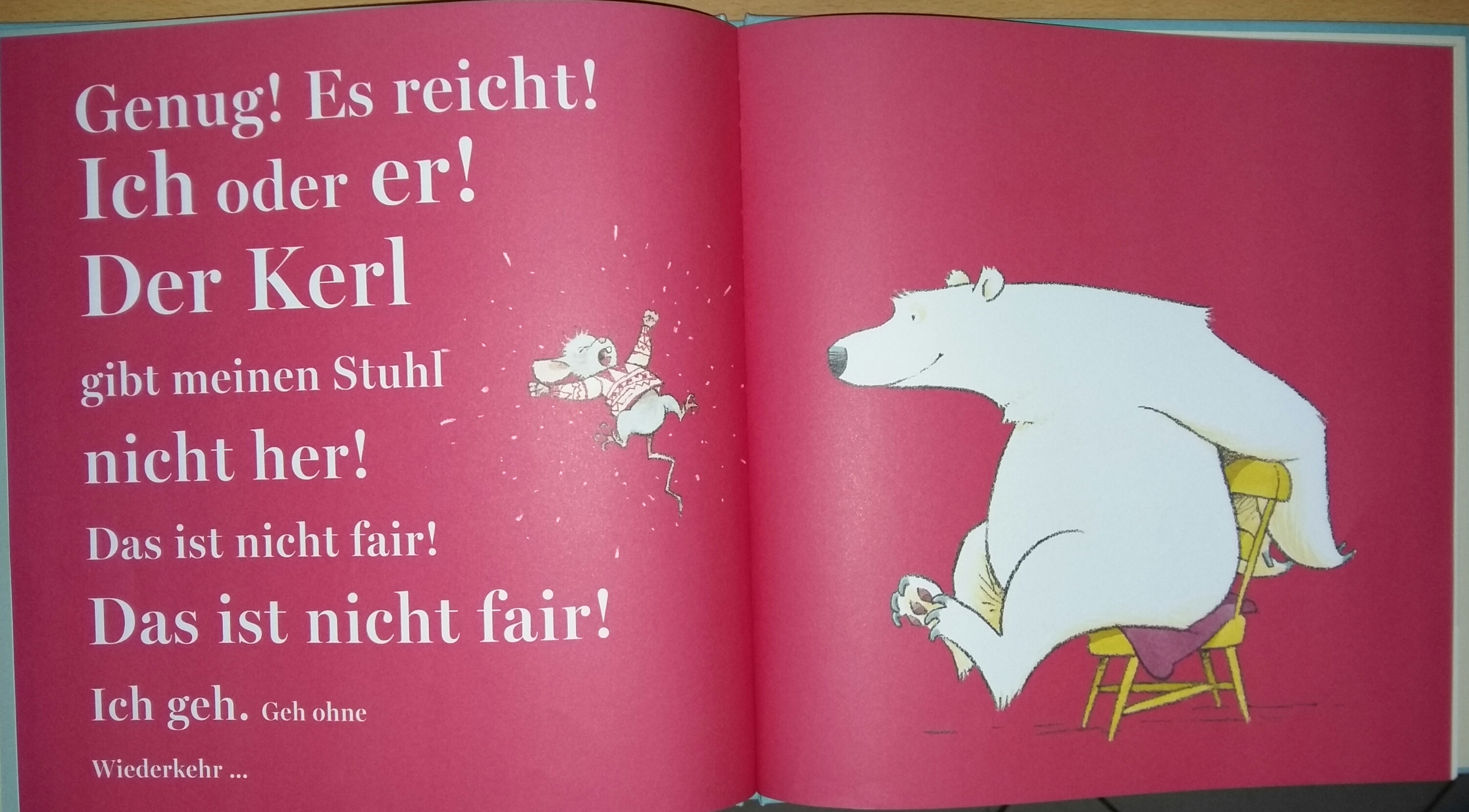 Ross Collins, Bilderbuch, Streit, vorlesen, ab 3, Buchtipp