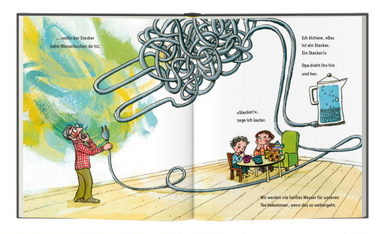 Demenz, Alzheimer, erklären, Bilderbuch, Enkelkinder, Enkel