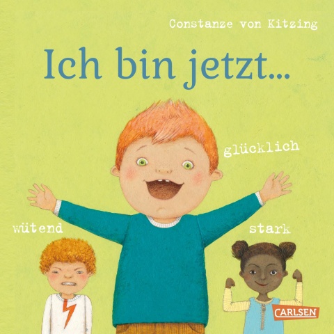 Constanze von Kitzing, Pappbilderbuch, Gefühle benennen, sprechen, mit Kindern, Pädagogen