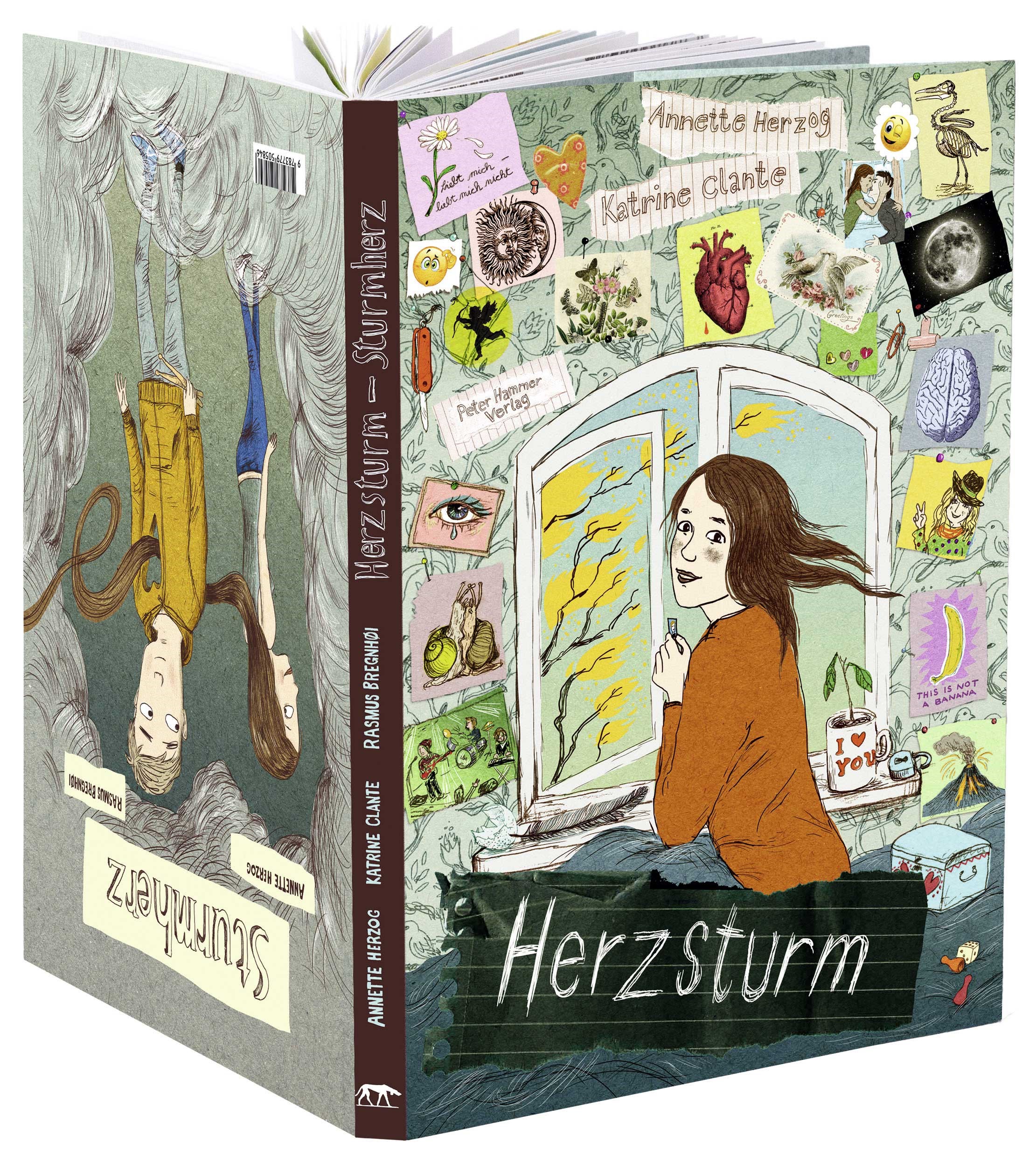 Annette Herzog, Katrine Clante, Comic, Graphic Novel, Liebe, ab 12, Pubertät