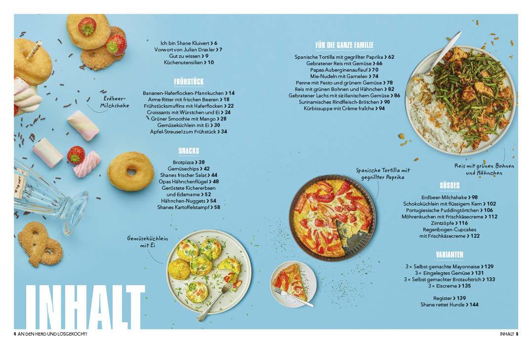 Shane Kluivert, Fußball, Kinderkochbuch, kochen, Kinder, Buchtipp, Rezepte