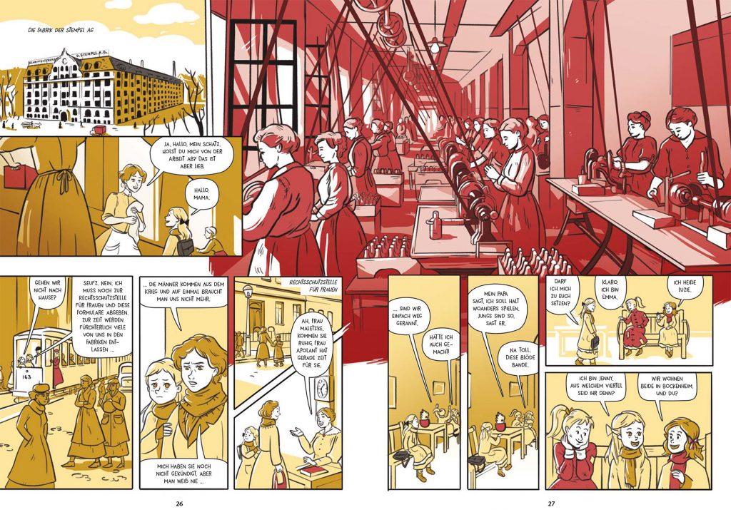 Erster Weltkrieg, Matrosenaufstand, Frauenwahlrecht, Gleichberechtigung