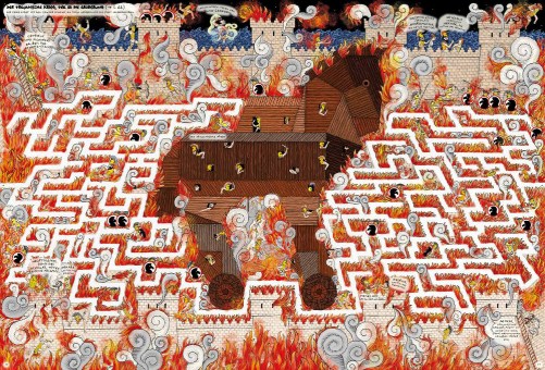 Griechische Mythologie, Sagen, Antike, Wimmelbuch, Griechenland