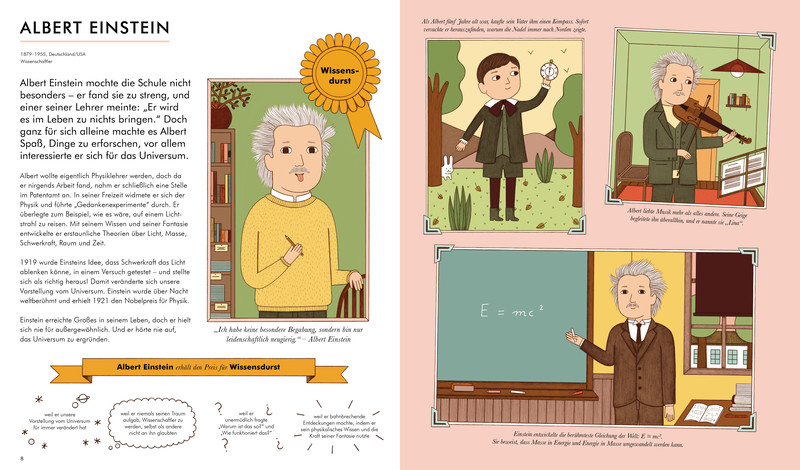 Sachbuch, Persönlichkeiten, berühmt, Prominente, Inspiration, ab 7, Wissen, Biographien