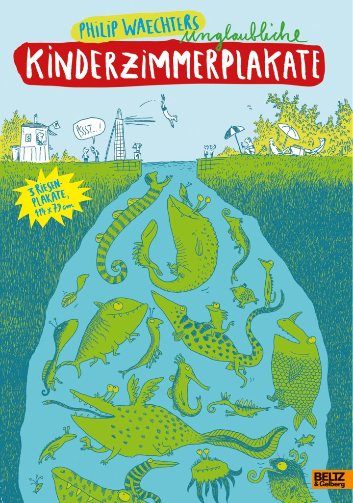 Kinderzimmer, Poster, Illustration, Bilderbuch, Kinderbücher