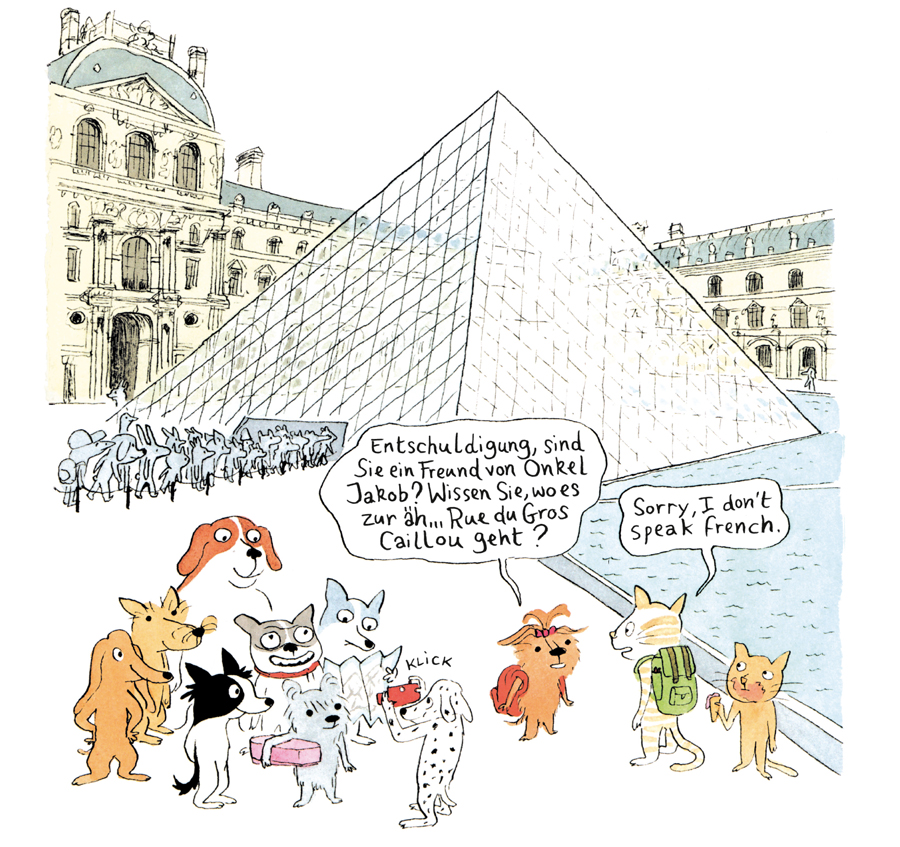 Comic, Reprodukt, Kinder, Kindercomic, Frankreich, Paris, Hunde