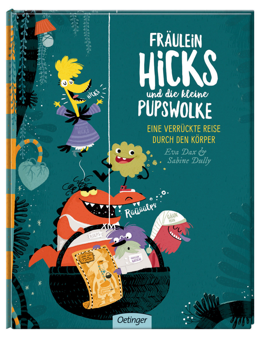 Oetinger, Dully&Dax, Bilderbuch, Körper, lernen, vorlesen