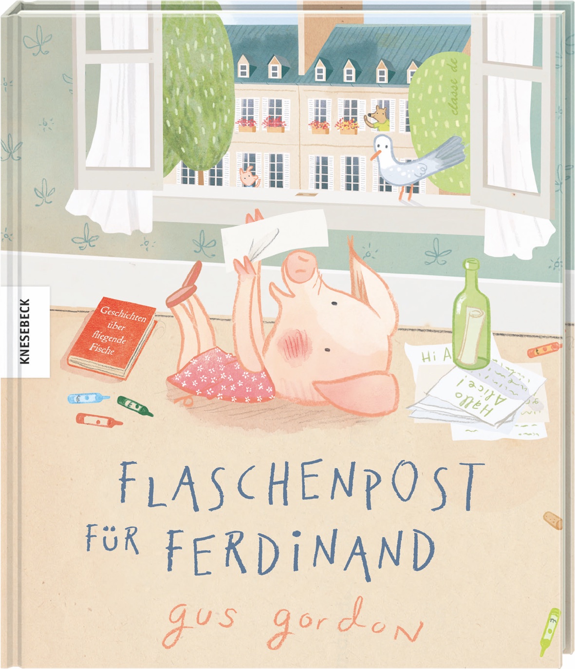 Gus Gordon, Knesebeck, Bilderbuch, schüchtern, Tod, vorlesen, ab 4, Kinder, Familie, Buchtipp