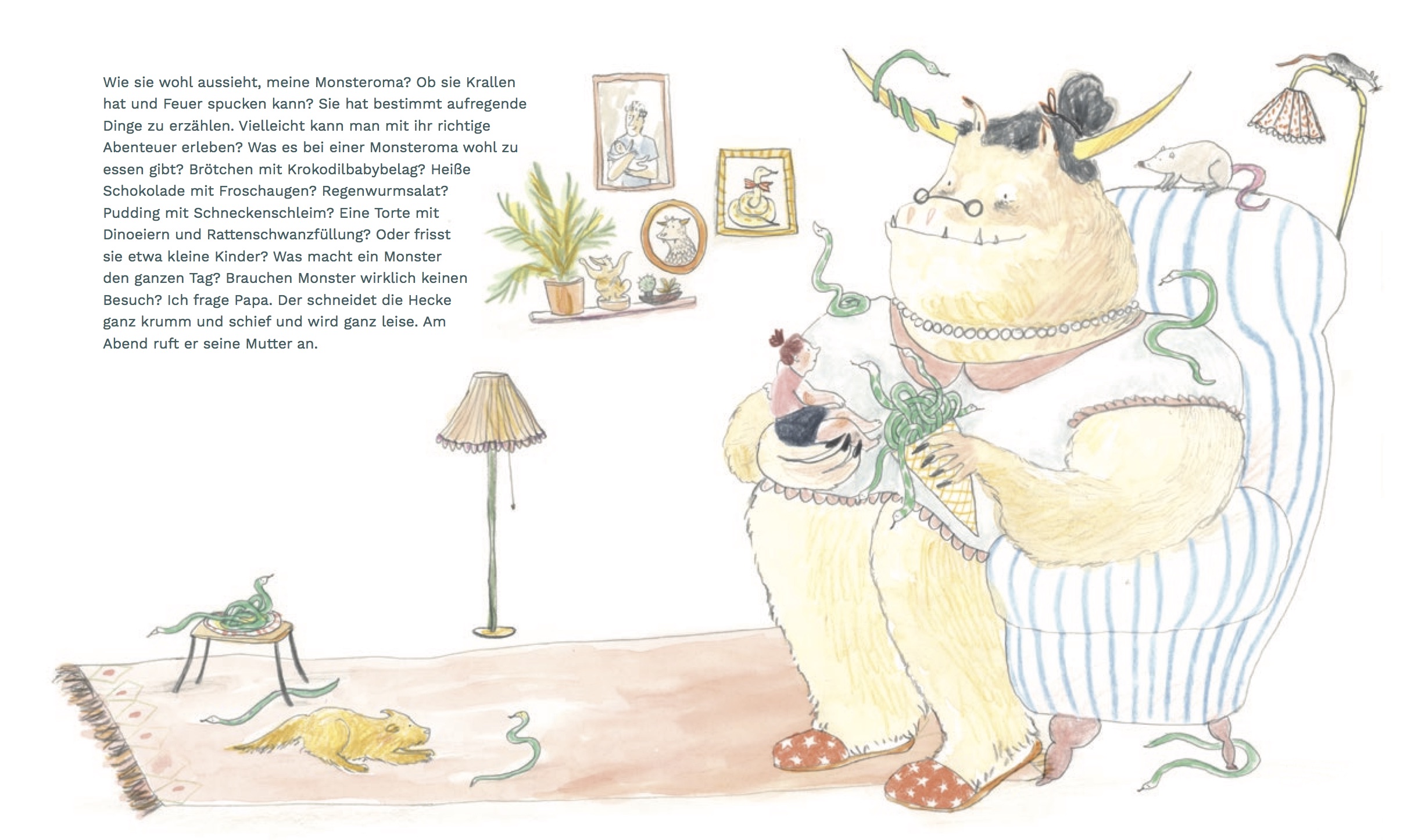 Lena Steffinger, Bilderbuch, Familie, vorlesen, schwierige Familienverhältnisse, Großeltern, Streit