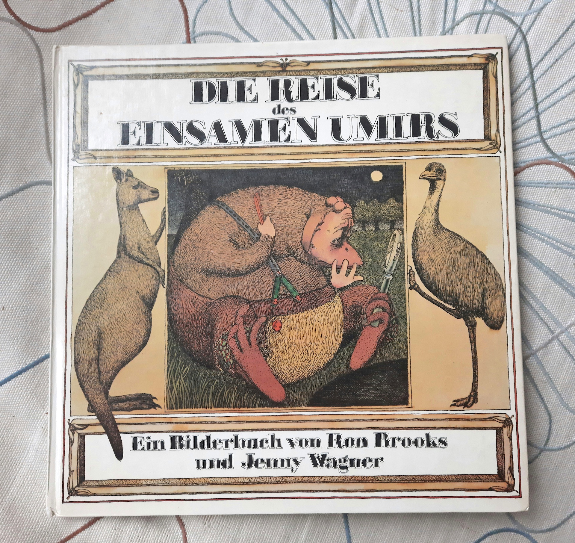 Ron Brooks, Jenny Wagner, Bilderbuch, Klassiker, vorlesen, Toleranz, Bilderbuchtipp